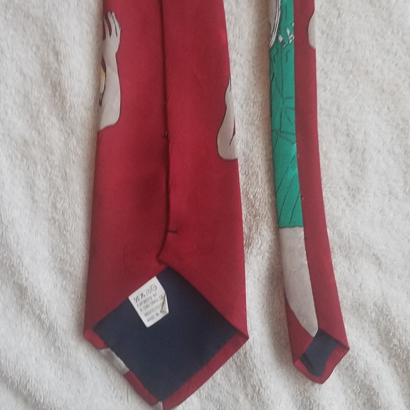 Basketball Themed Necktie / Suit Tie (small Mickey Mouse Pattern) - Picture 8 of 13